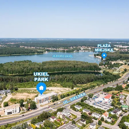 Apartment Ukiel Park 7 Przy Plazy Miejskiej - Klimatyzacja,free Parking,fv