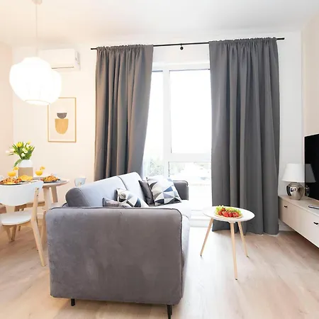 Ukiel Park 7 Przy Plazy Miejskiej - Klimatyzacja,free Parking,fv Apartment Olsztyn (Warmian-Masurian)